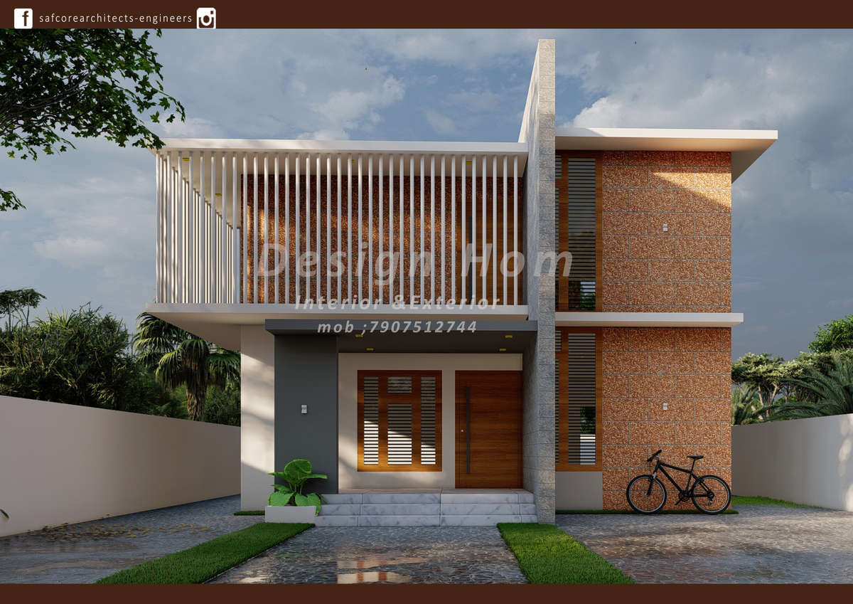 Exterior Designs By D Cad Design Home Malappuram Kolo