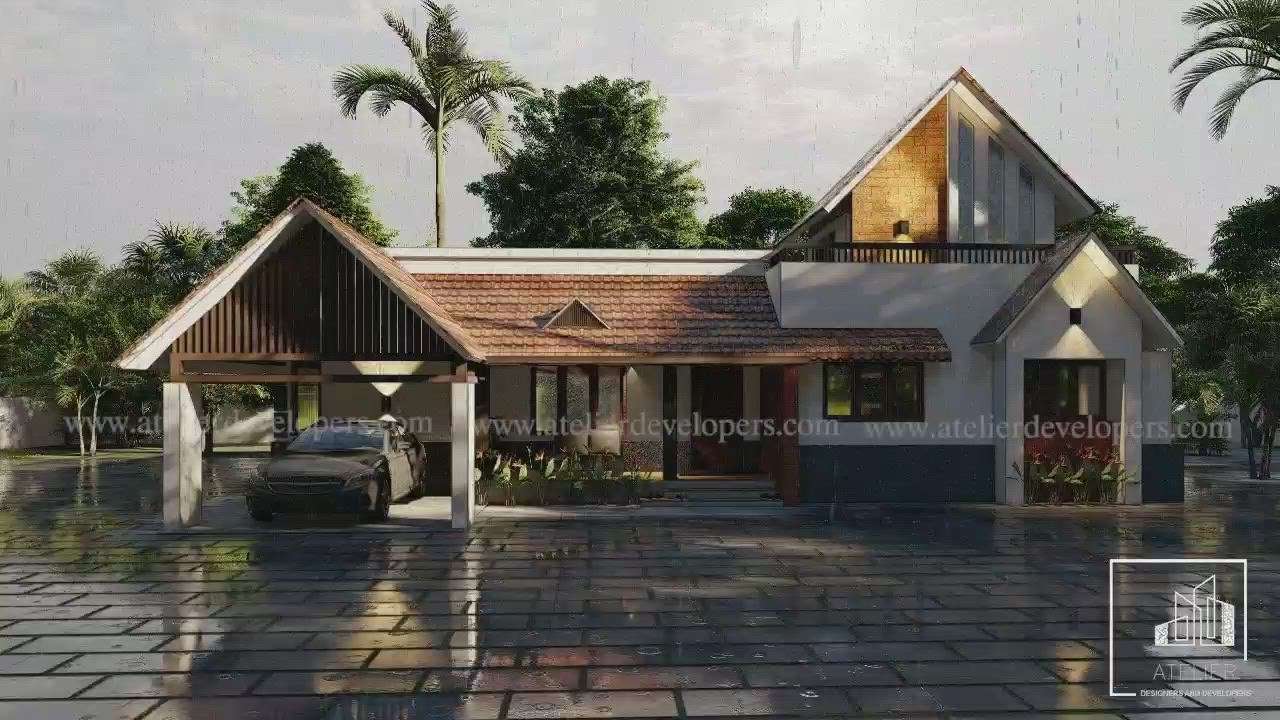 Exterior Designs by Architect AKHIL JOHNY, Alappuzha | Kolo