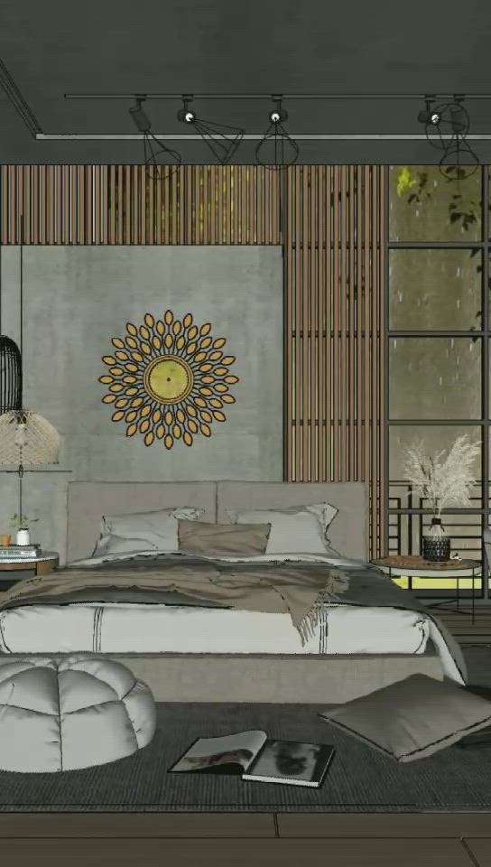 Bedroom Designs by 3D & CAD D2L INTERIORFORSPACE, Ernakulam | Kolo