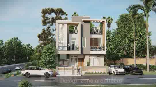 Exterior Designs by Architect design  zone architect, Jaipur | Kolo