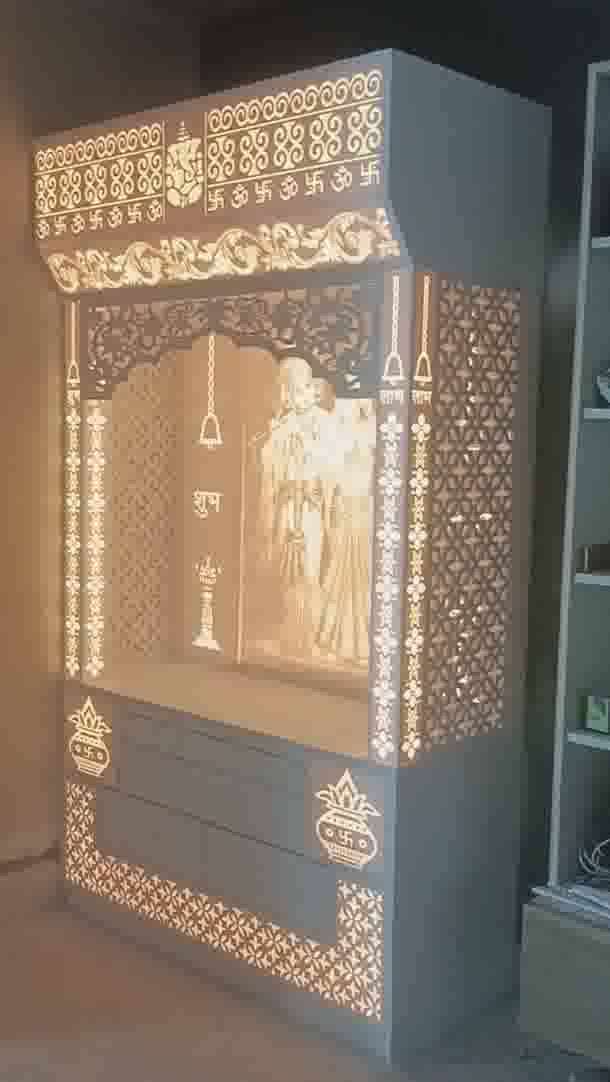 Prayer Room Designs by Contractor Deepak Chaurasiya, Ghaziabad | Kolo