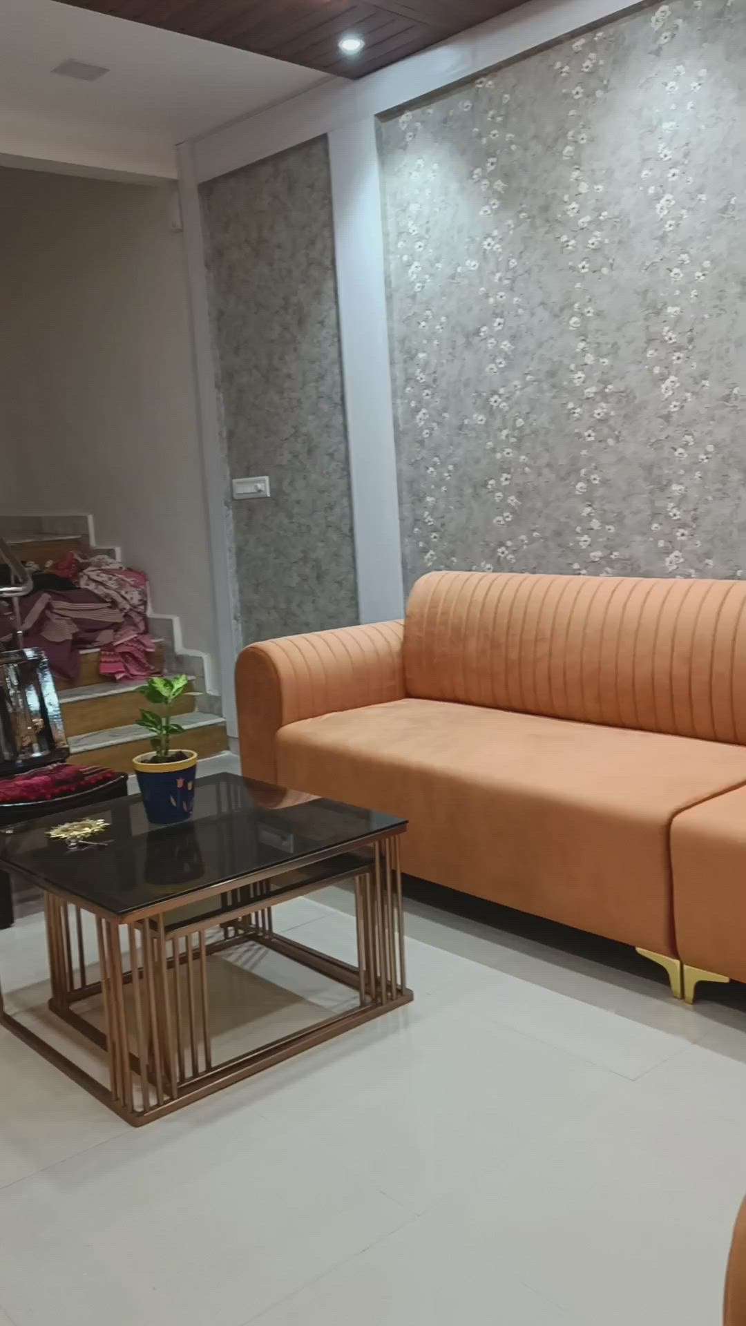 Living, Furniture, Dining, Staircase, Kitchen Designs by Carpenter Rahul Suman, Bhopal | Kolo