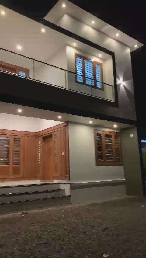 Exterior, Furniture, Staircase, Bedroom, Living Designs by Civil Engineer Haris Mohammed, Kasaragod | Kolo