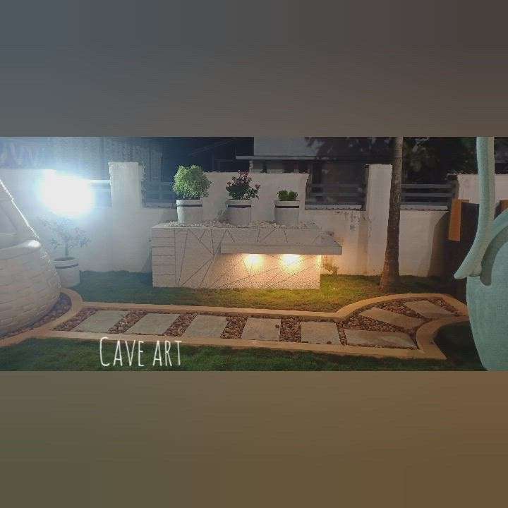 Exterior, Outdoor Designs by Gardening & Landscaping cave art  designers, Alappuzha | Kolo