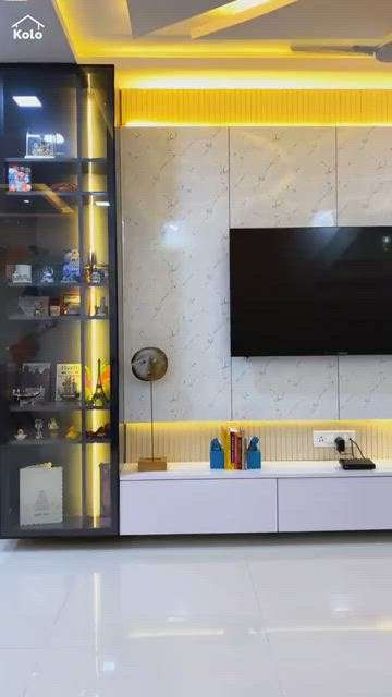 Living, Dining Designs by Interior Designer Shubham Vishvkarma, Bhopal | Kolo