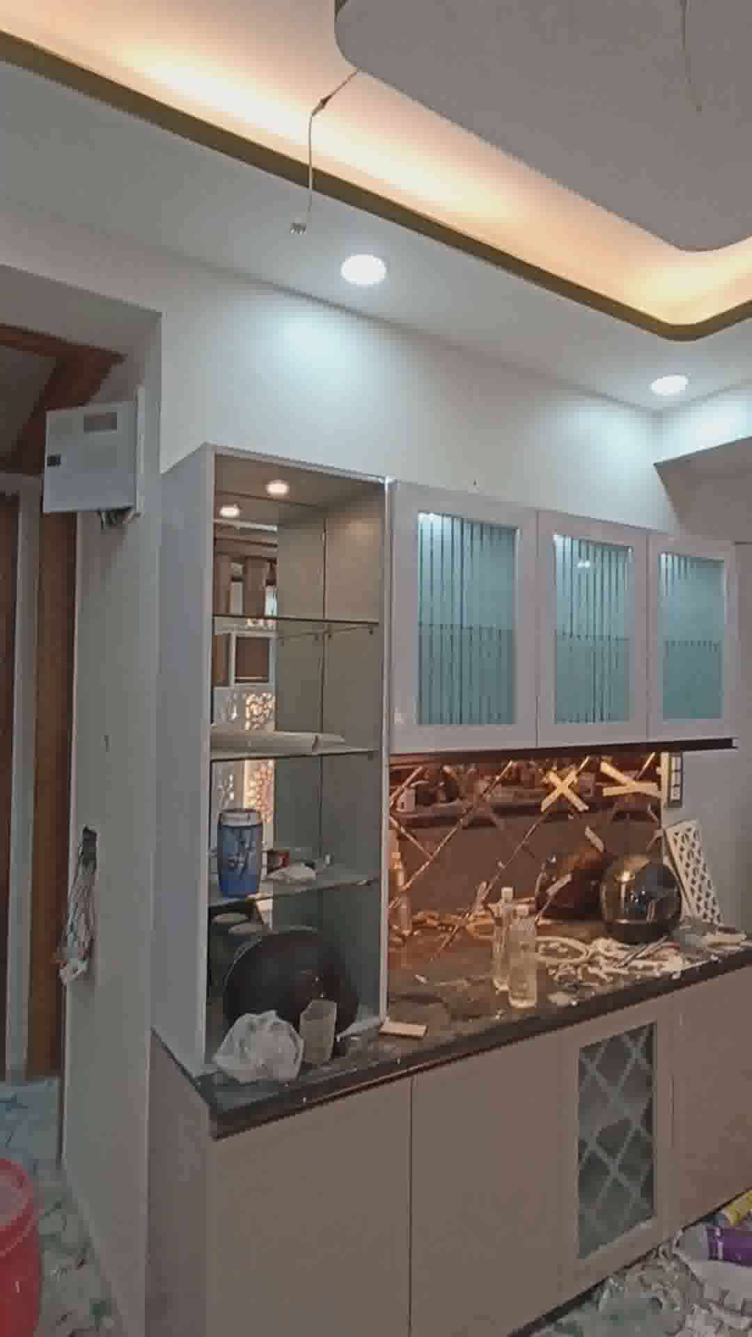 Kitchen, Ceiling, Furniture Designs by Carpenter interior  Work, Ghaziabad | Kolo