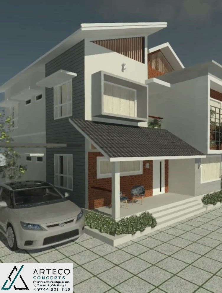 Exterior Designs by Architect Abdul  Gafoor , Malappuram | Kolo