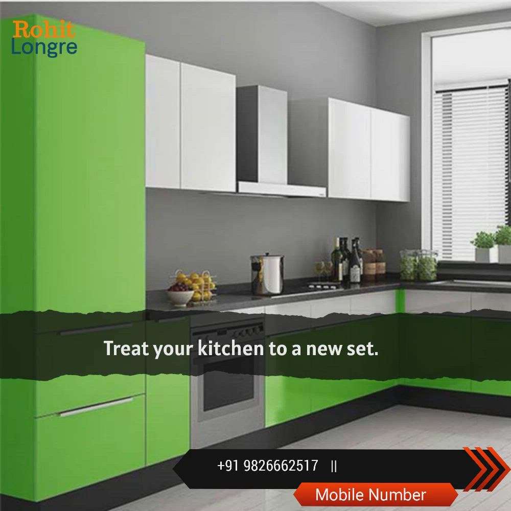 Kitchen Designs by Building Supplies Rohit  longre, Indore | Kolo