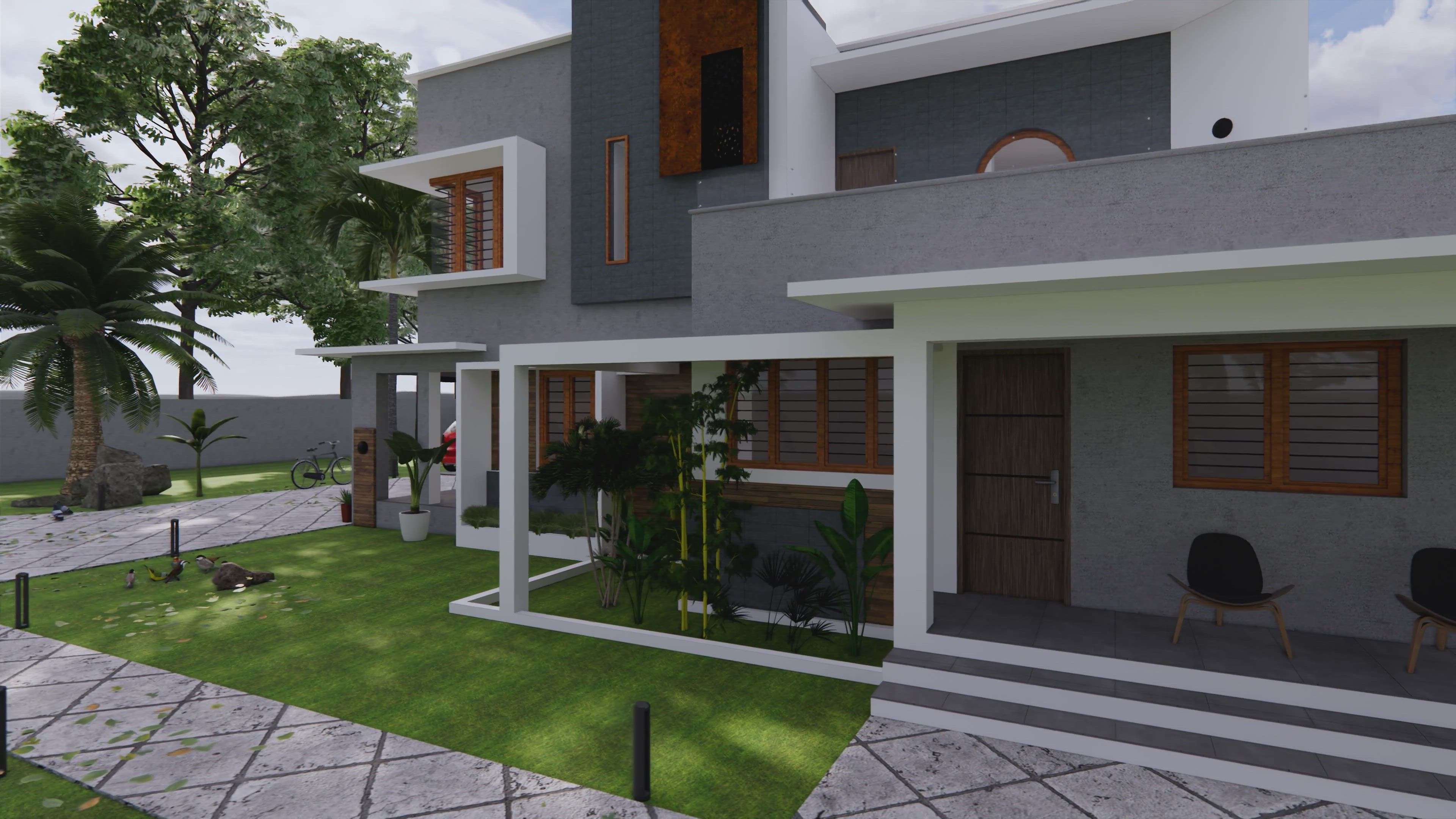 Exterior Designs by Architect Ajay Dev, Thrissur | Kolo