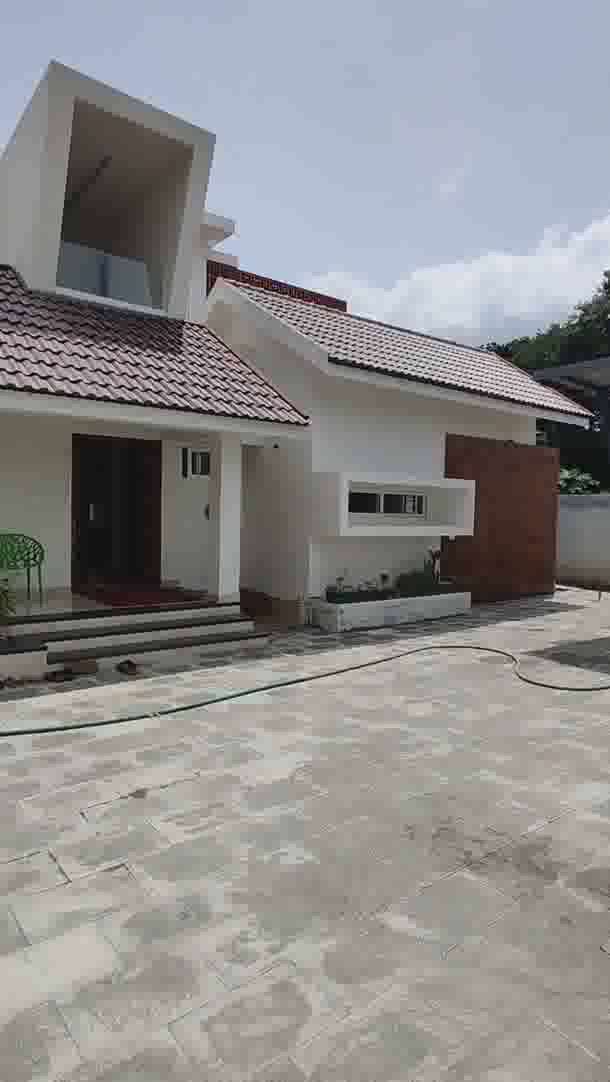 Exterior, Living, Furniture, Dining, Staircase, Bedroom, Kitchen, Home Decor, Bathroom Designs by Civil Engineer Srikumar G, Palakkad | Kolo