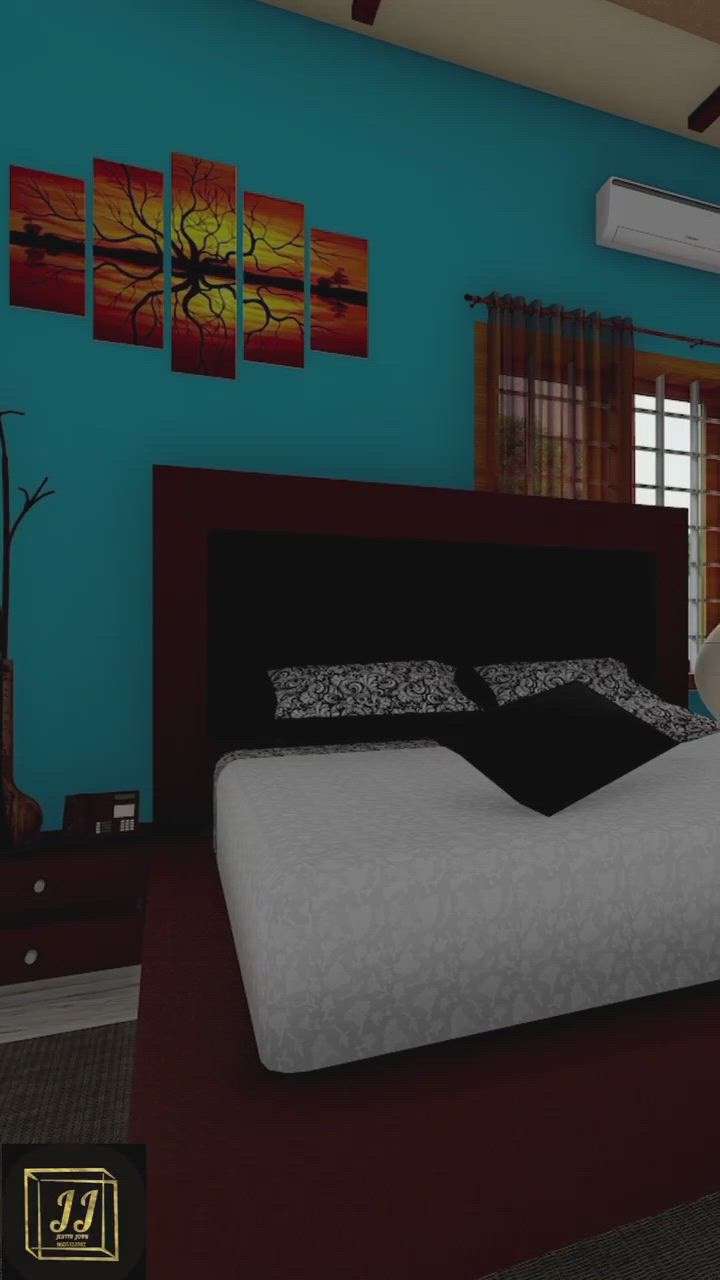 Bedroom Designs by Civil Engineer Jestin  John, Kottayam | Kolo