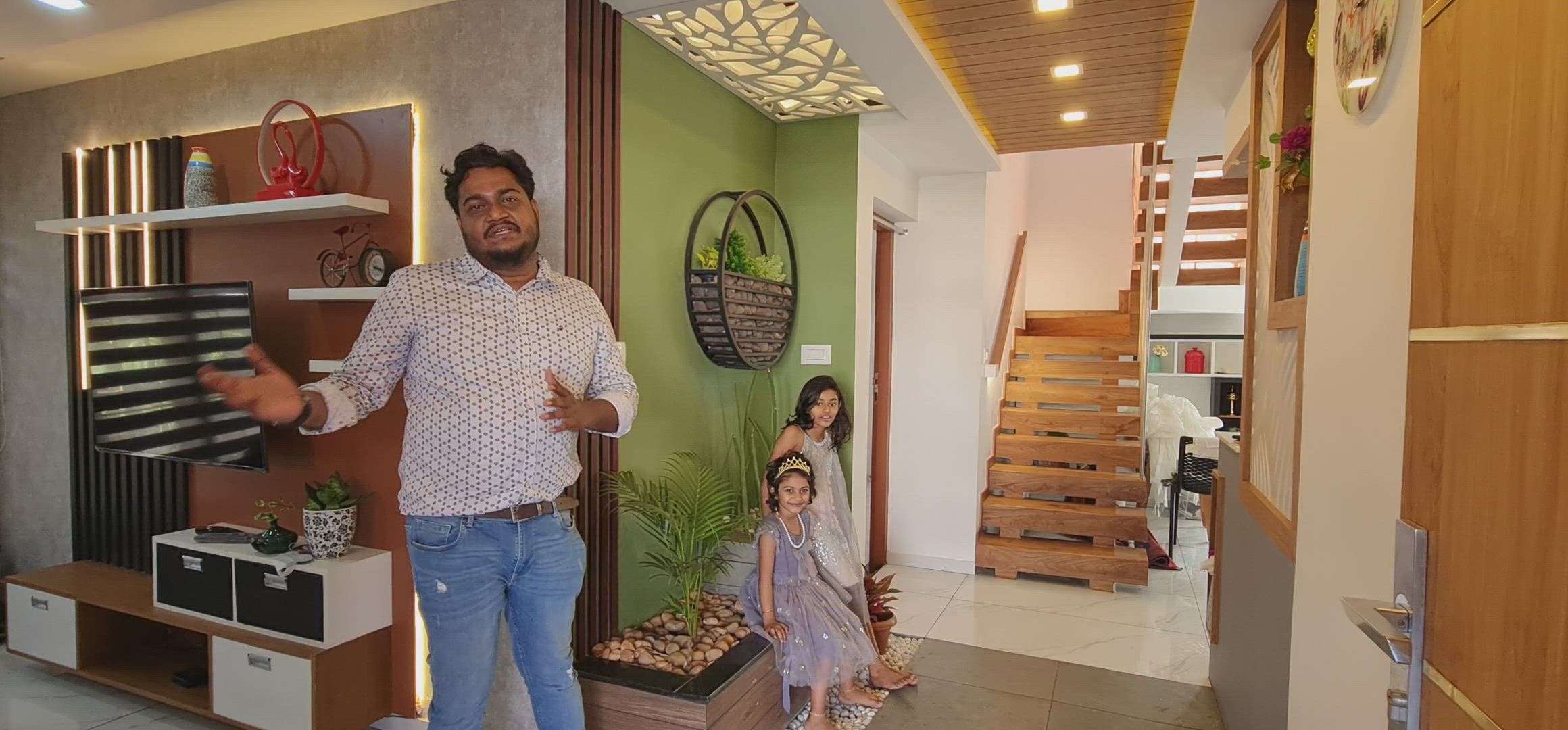 Living, Furniture, Home Decor, Staircase Designs by Architect ARUN  TG , Thiruvananthapuram | Kolo