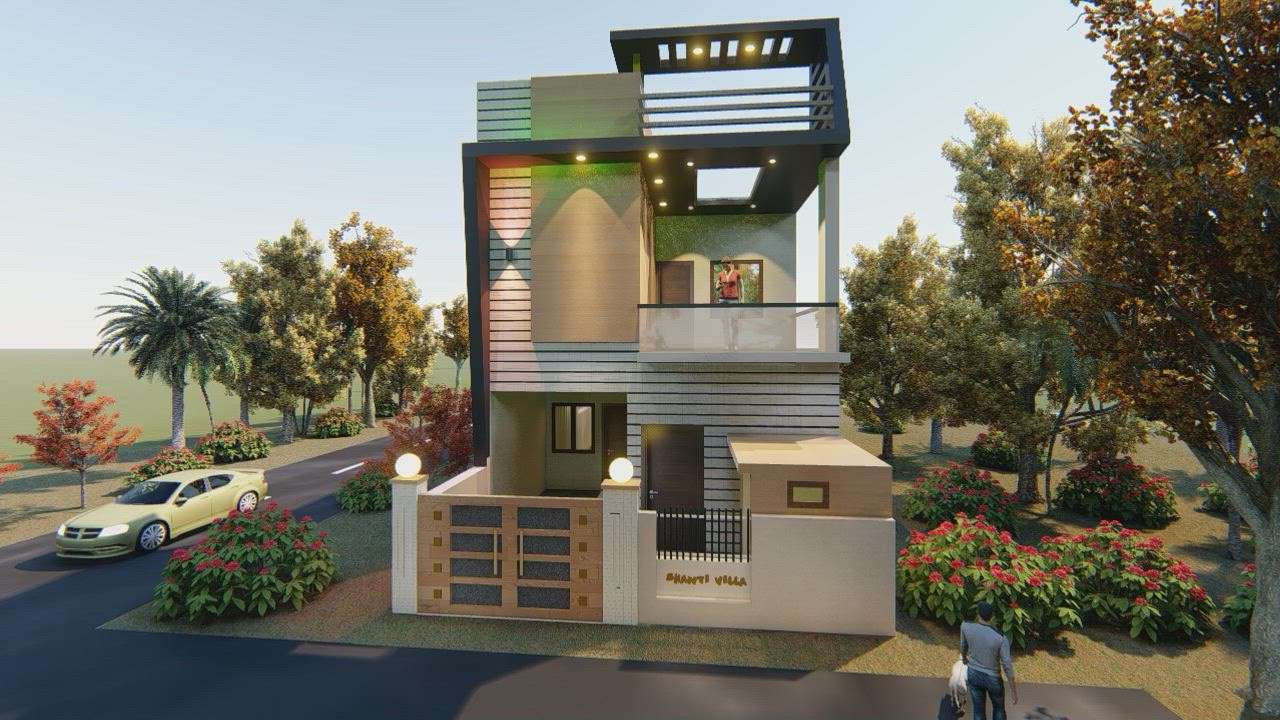 Exterior Designs by Architect A k jangir, Jaipur | Kolo