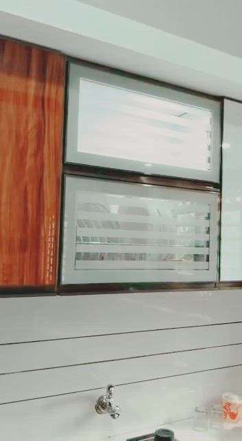 Kitchen, Window Designs by Contractor SKYWORLD   BUILDERS  INTERIORS , Alappuzha | Kolo