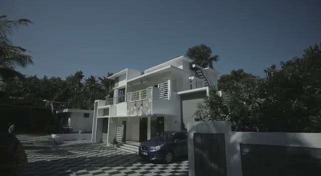 Exterior, Living, Furniture, Home Decor, Staircase, Kitchen, Bedroom Designs by Architect Afsal Anfar, Kollam | Kolo