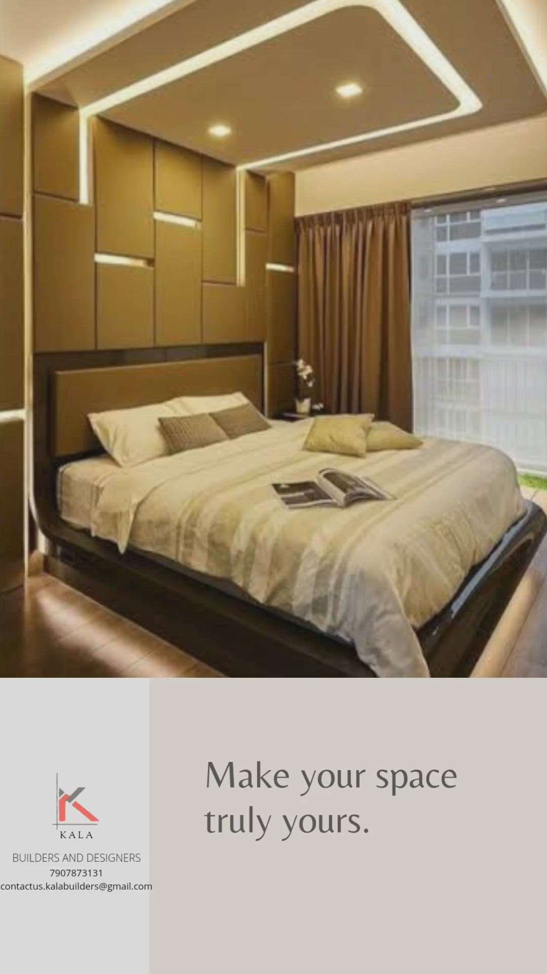 Bedroom Designs by Architect kala builders designers, Alappuzha | Kolo