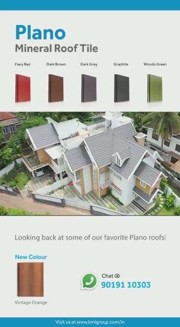 Roof Designs by Building Supplies sky-land  enterprises, Kottayam | Kolo