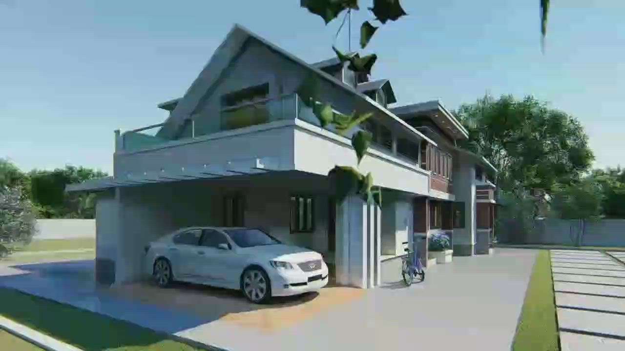 Exterior Designs by Civil Engineer Ullas V U, Kottayam | Kolo