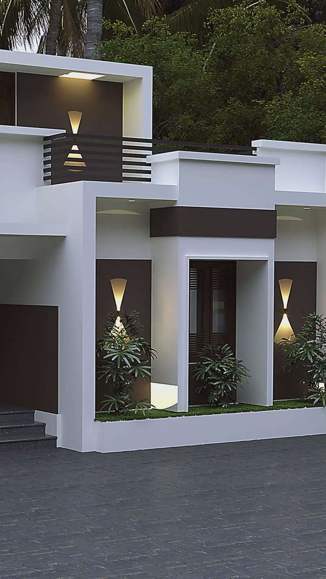 Exterior Designs by Civil Engineer Shibi Anil Anil, Thrissur | Kolo