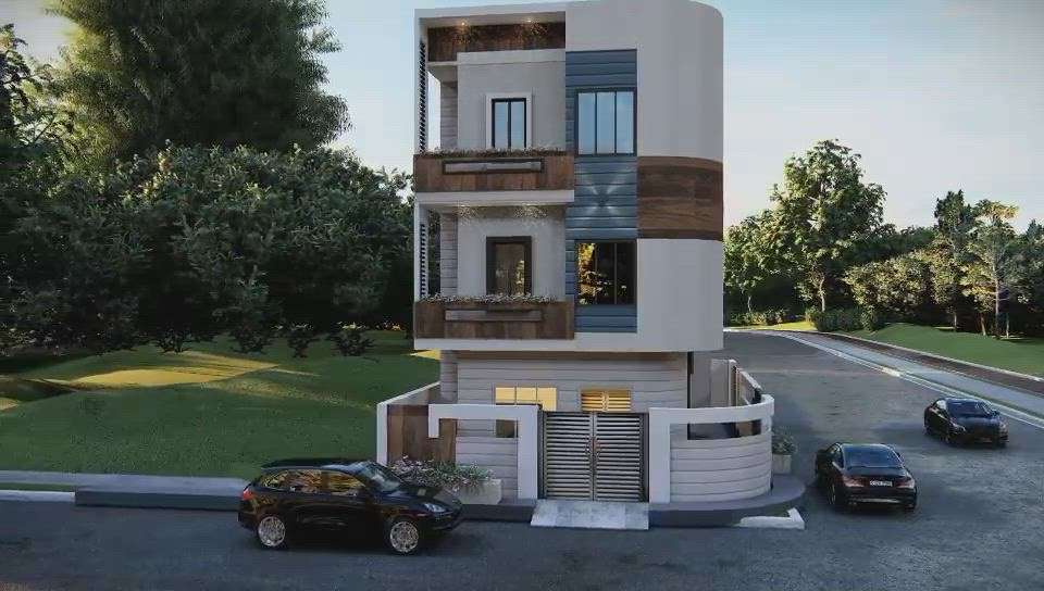 Exterior Designs by Architect Aniket Sharma, Karnal | Kolo