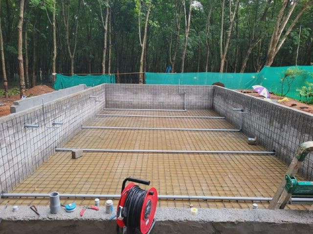 Outdoor Designs by Swimming Pool Work VIKSARA  POOLS, Thiruvananthapuram | Kolo