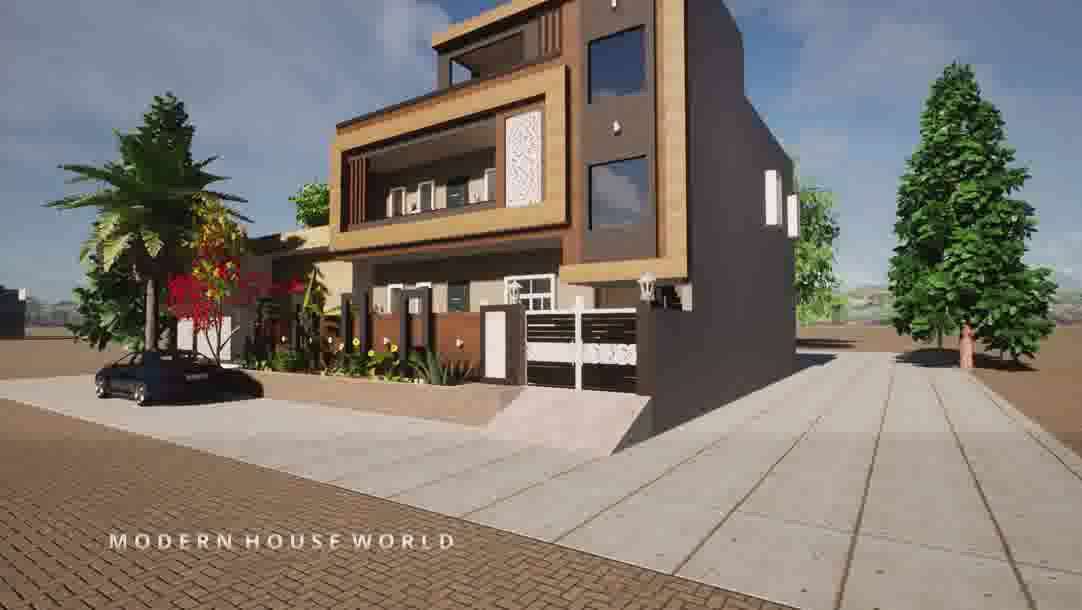 Exterior Designs by Architect Amit Kumar, Alwar | Kolo
