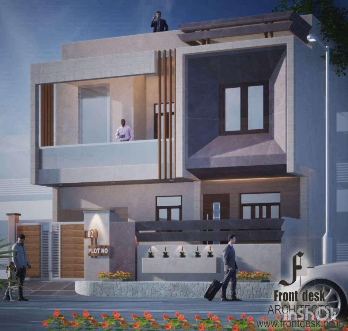 Exterior Designs by Architect pradhuman jangid, Jaipur | Kolo