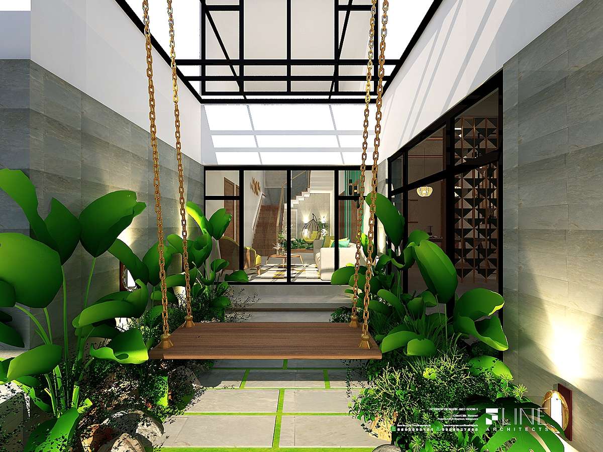 Courtyard Design
Residence @Chemmad
,
,
,
,
,
#courtyard  #Architectural&Interior #GardeningIdeas #greenhome