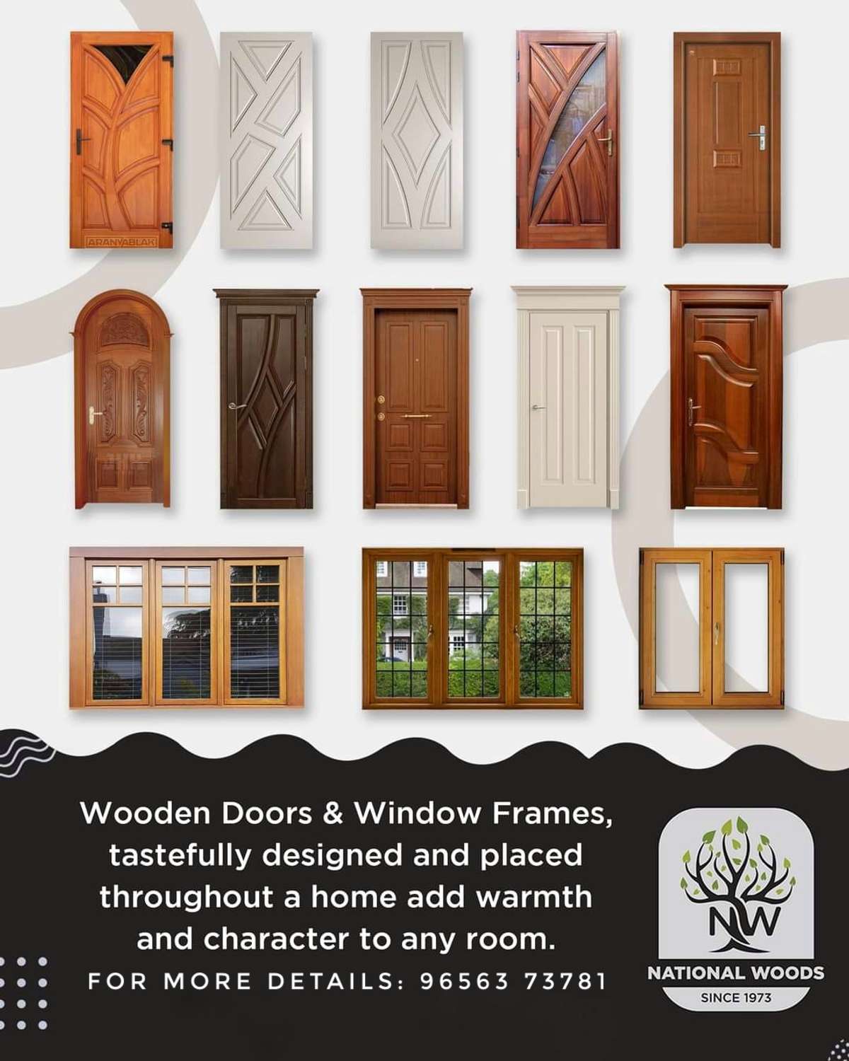 
High quality wooden Doors, frames, windows and furnitures with guarantee ðŸ˜Ž 

contact 96563 73781 


