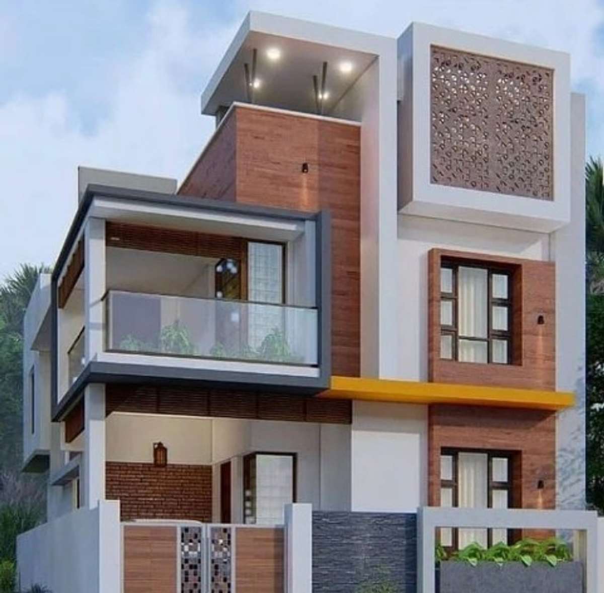 Exterior Designs by Contractor balaji construction company, Jaipur | Kolo