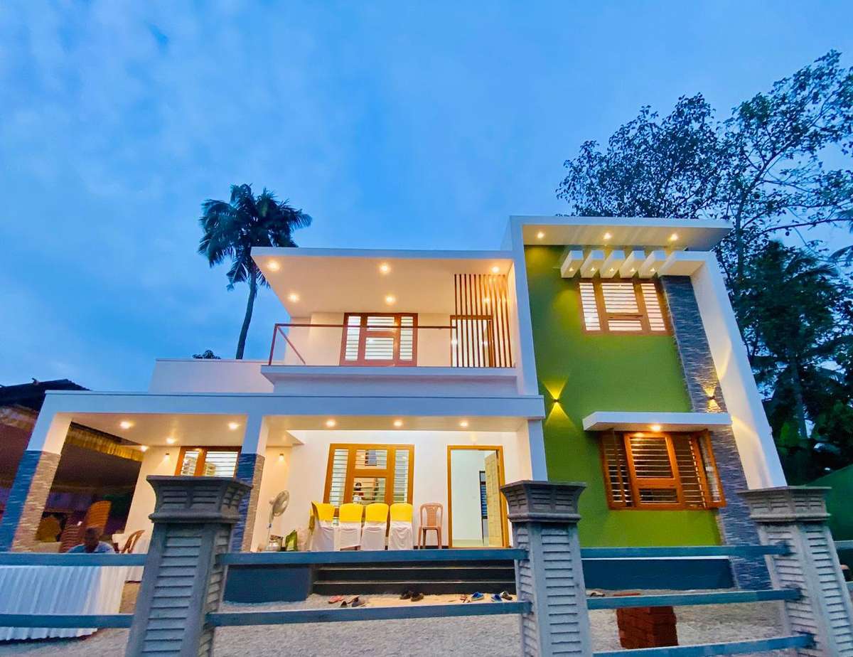 Exterior, Lighting Designs by Civil Engineer Rohit Raj, Kottayam Kolo