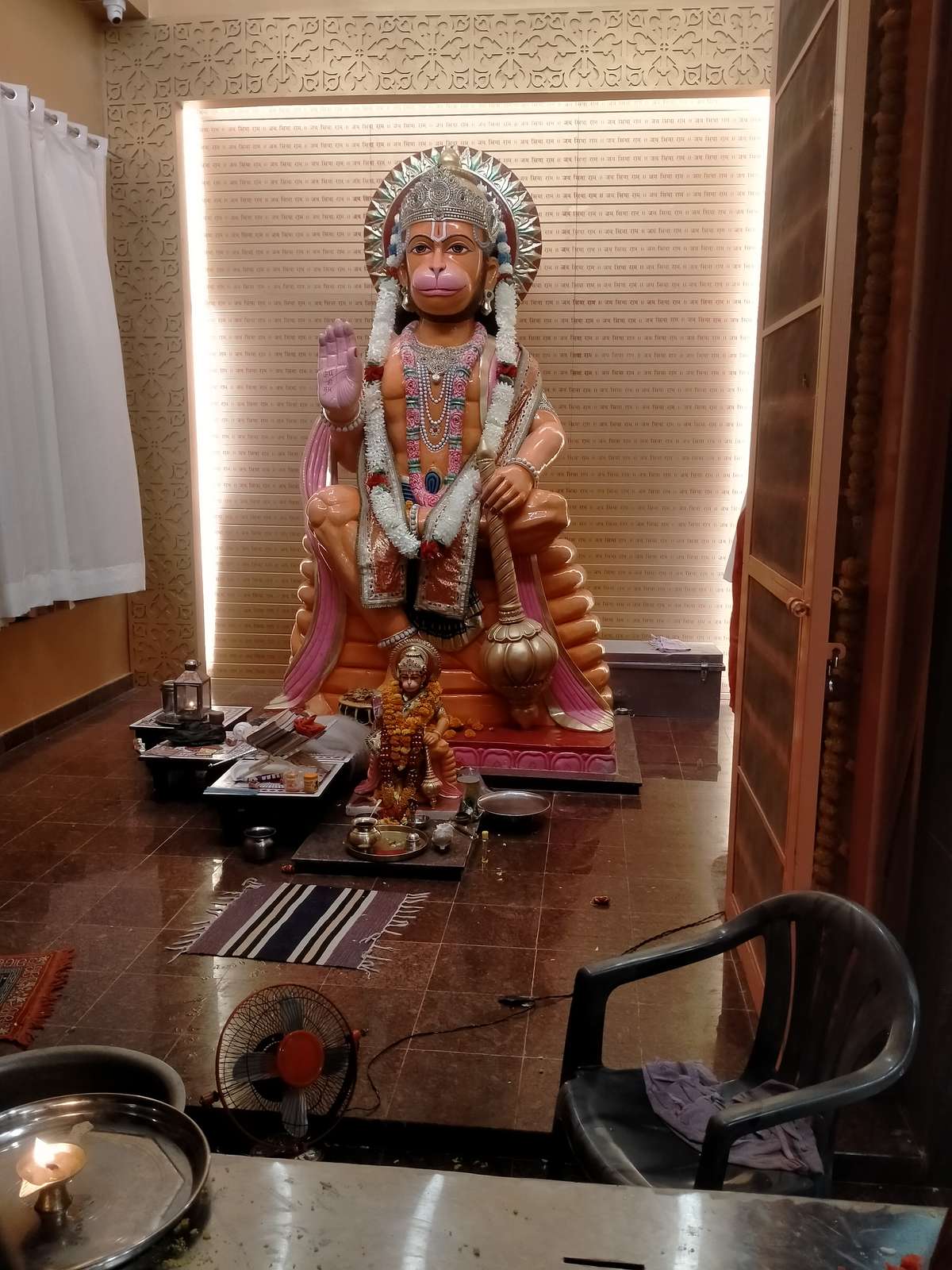 Lighting, Prayer Room Designs by Carpenter Rohit Jangir, Jaipur Kolo