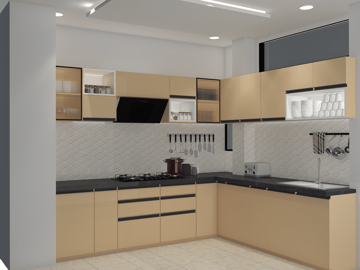 Kitchen, Storage Designs by Interior Designer Chirag furniture, Indore ...