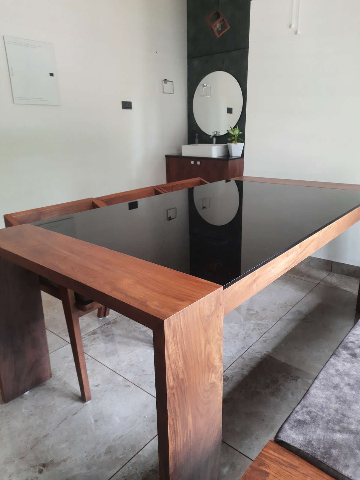 Dining, Furniture, Table, Window, Home Decor Designs by Civil Engineer