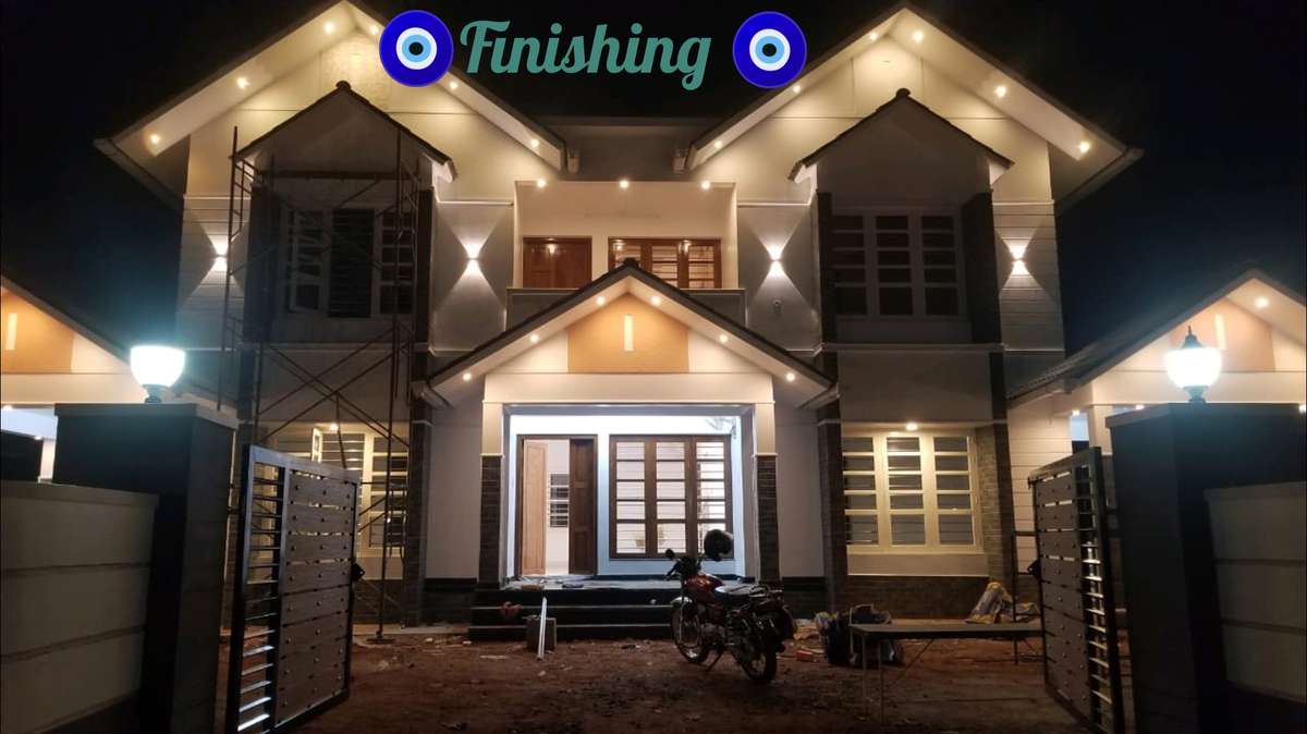 Exterior, Lighting Designs by Painting Works Pramod PMC painters