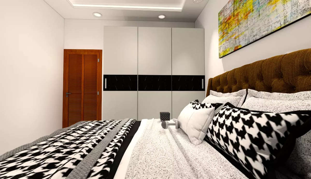Bedroom render from one of our ongoing project at #m3mmarina gurugram.
We are offering 10% flat discount on this festival season. If you are looking for complete interior work/rennovation at your home call or dm us to grab the best deals. 