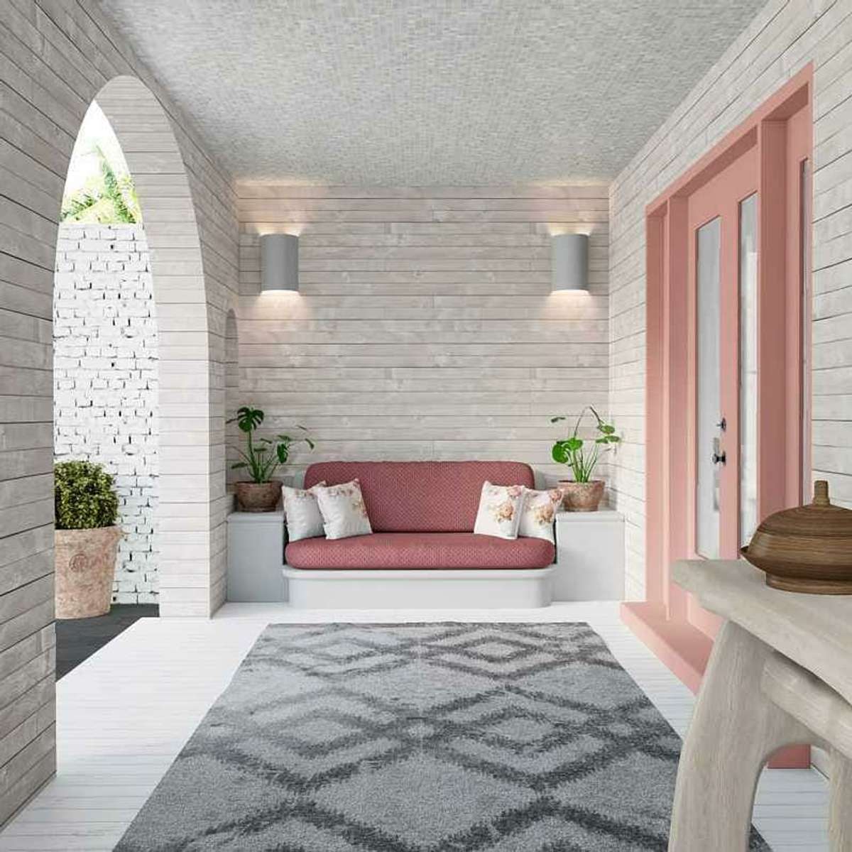 I love pink and white combination.. it gives a smooth impact and helps you to calm your mind and get away from stress. It is NOT a girl color anymore.. just try it 
.
.
.
.
#interiorstyling #interiorstyling #housedesign #myhousebeautiful #beautifulhomes #homeinteriordesign #thesinglewindow #drawingroom #drawingroomdecor #pinkhomedecor