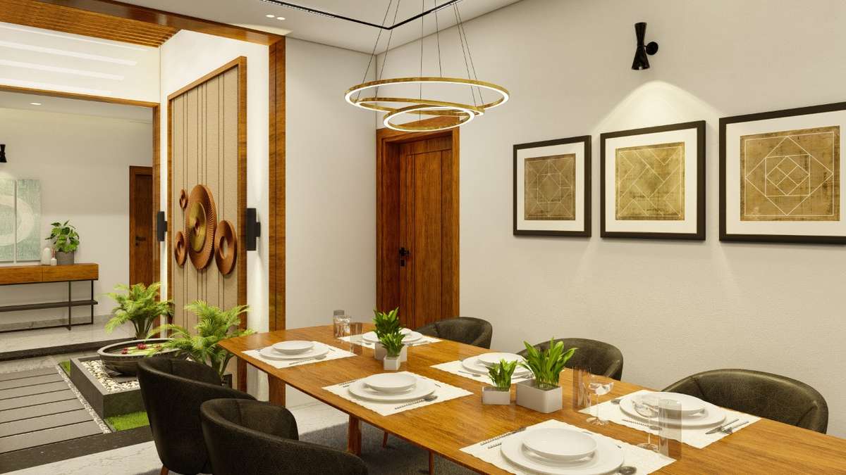Dining Room Interiors
Client - Jai Properties
Design - Spatialux Designs
Team - Ar Avinash, Ar Joby

#Architect #architecturedesigns #Architectural&Interior #InteriorDesigner #InteriorDesign #DiningChairs #DINING_TABLE #RectangularDiningTable #diningroomdecor #washareacounter #washbasin #Kollam #keralastyle #spatialuxdesigns #spatialux #spatialuxdesign 