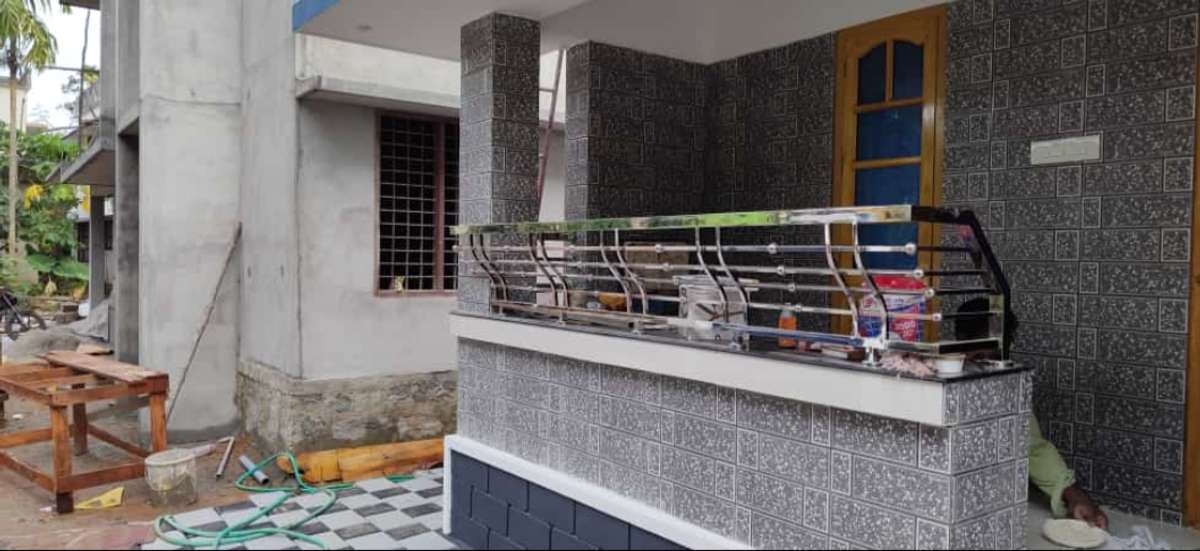 Wall Designs by Contractor ramengineering kollam, Kollam Kolo