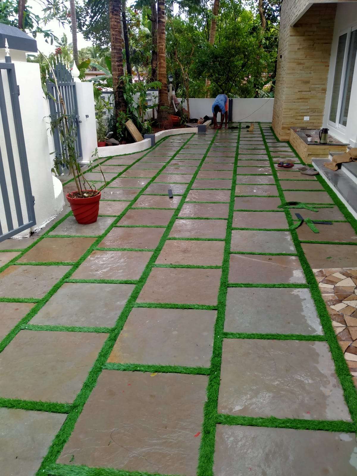 Outdoor Designs by Gardening & Landscaping deepu kottayam , Kottayam Kolo