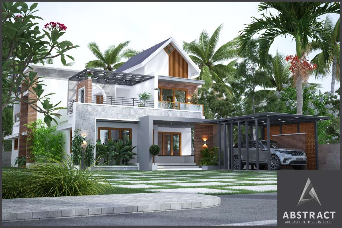 upcoming project at North Paravoor  for Mr. Anoop with 4 bhk one office space , kitchen , work area , living,dining , common toilet and Pooja room @ 2400 sq.ft  
 #ElevationHome  #exteriordesing  #modernhome  #ContemporaryHouse  #colonialvilladesign  #architecturedesigns  #4BHKPlans #Area #materials #futuristicarchitecture  #smallplots 
