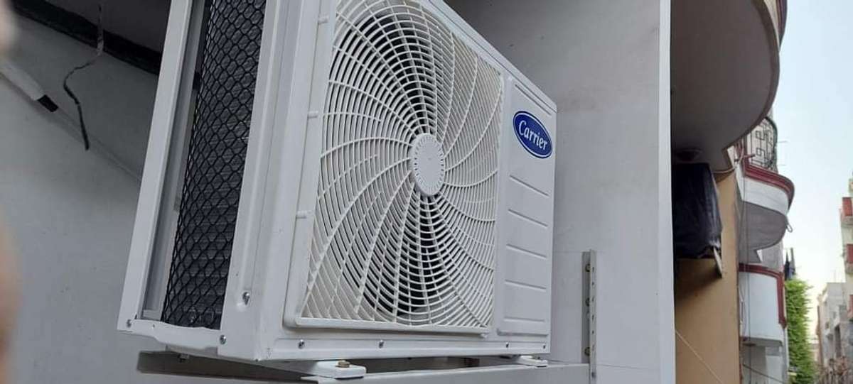 offer 2 split AC install only 2000 #Aircondtioner