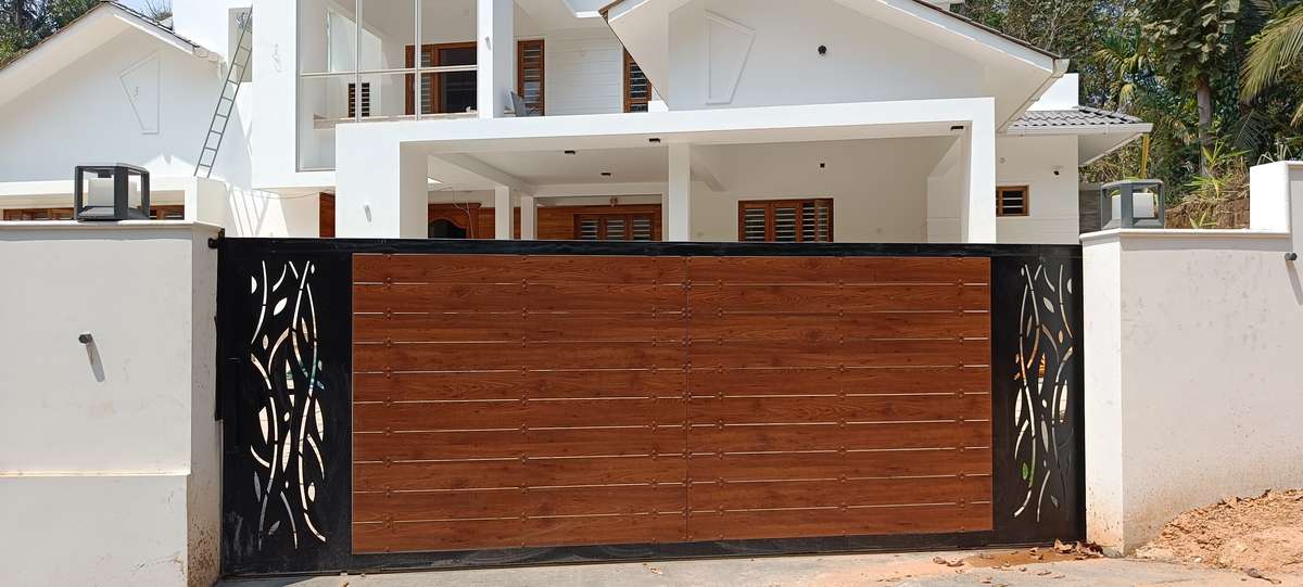 Contemporary Style Automatic Sliding Gate Design And, 49 OFF