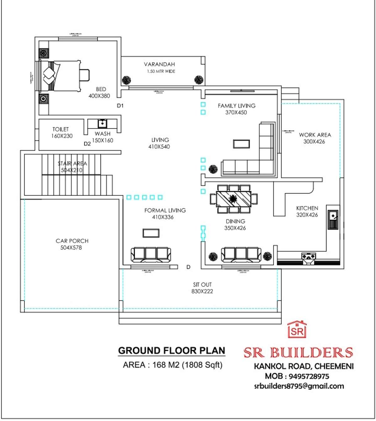 Budget home planâ�¤ï¸�
1800 sqft
if you need first floor plan pls contact usðŸ‘�