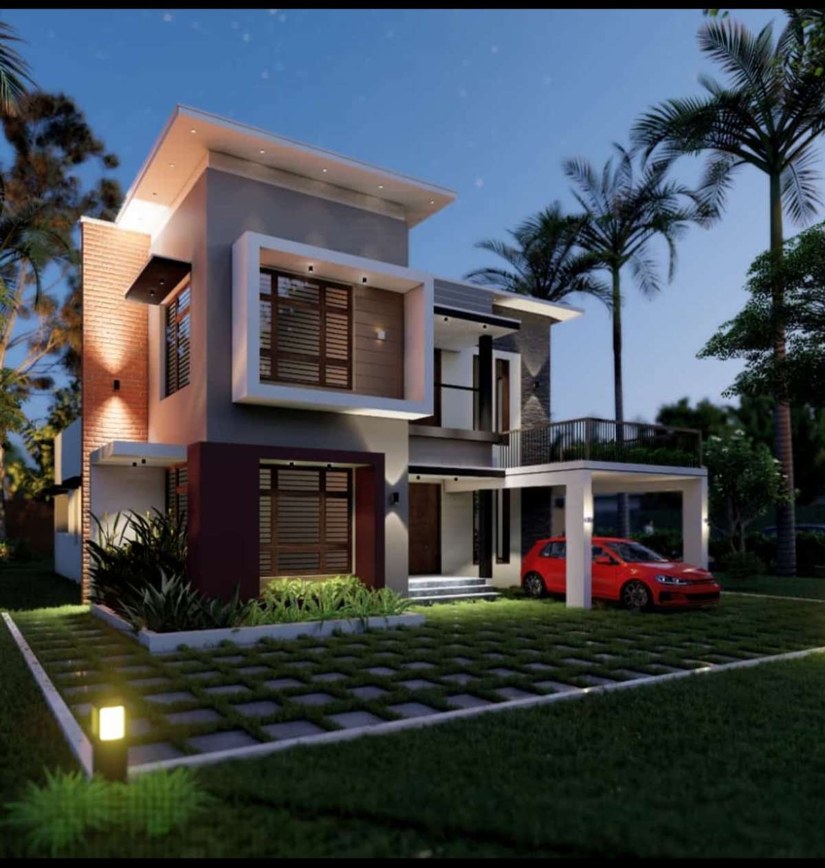 Exterior Designs by Architect matfy designs, Kozhikode | Kolo