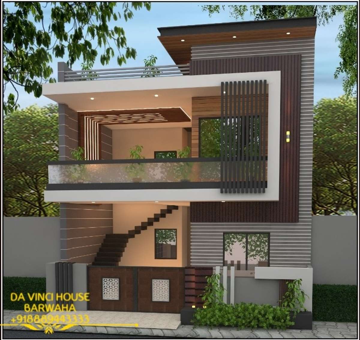 small house front design