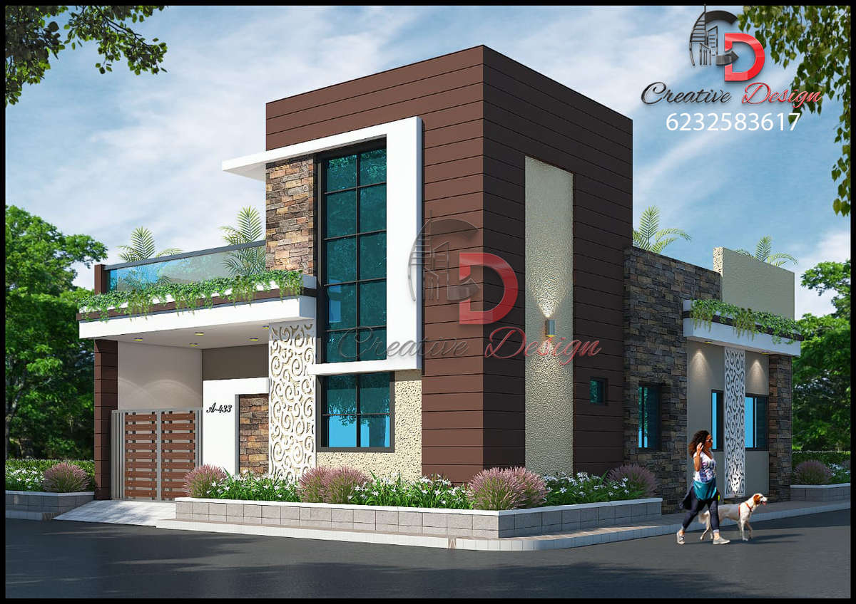 Corner Elevation Design
Contact CREATIVE DESIGN on +916232583617,+917223967525.
For ARCHITECTURAL(floor plan,3D Elevation,etc),STRUCTURAL(colom,beam designs,etc) & INTERIORE DESIGN.
At a very affordable prices & better services.
. 
. 
. 
. 
. 
. 
#elevation #architecture #design #love #interiordesign #motivation #u #d #architect #interior #construction #growth #empowerment #exteriordesign #art #selflove #home #architecturedesign #building #exterior #worship #inspiration #architecturelovers #instago