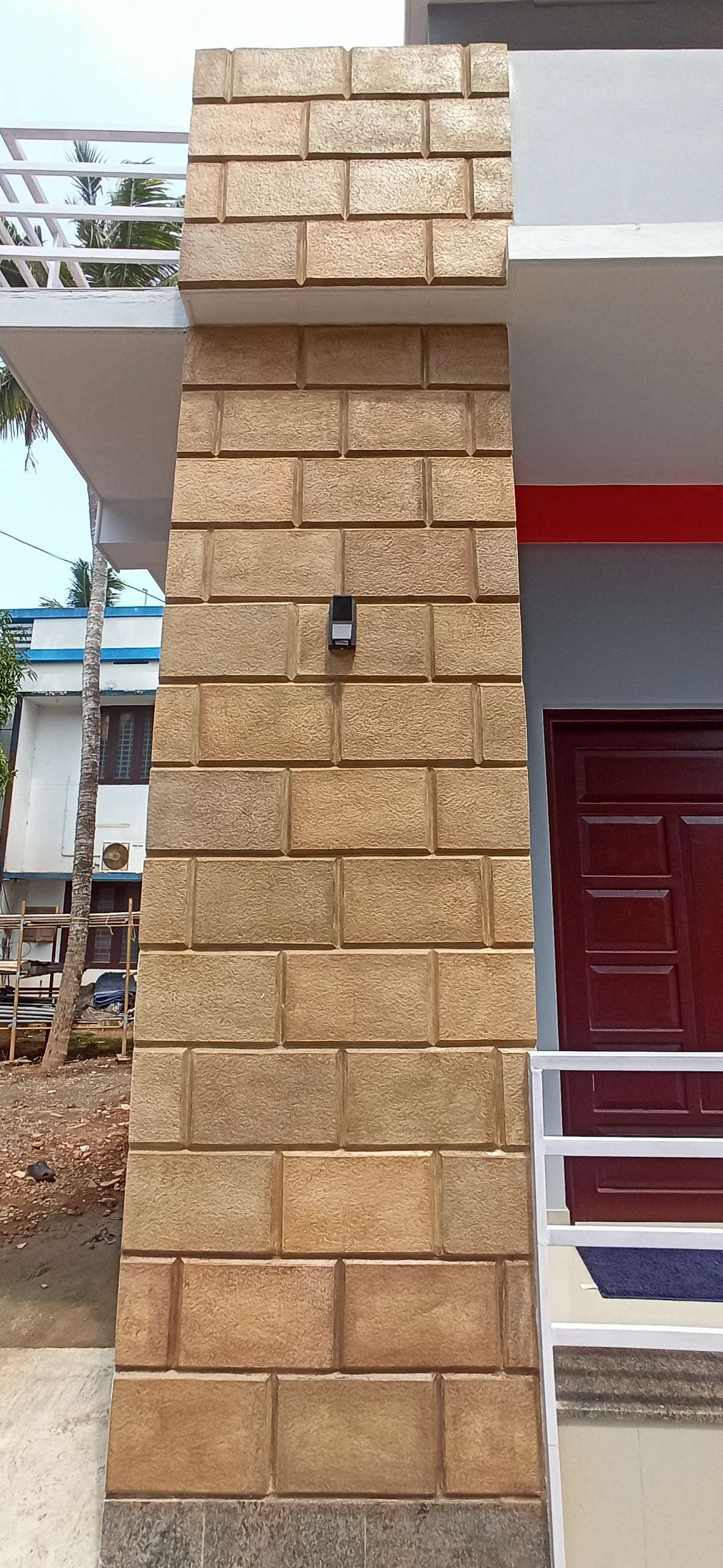 #stonecladding  #artificialstone #Designs #InteriorDesigner #exterior_Work #exteriorcladingstone #ModularKitchen #constructionsite #decoart #constructionsite #progress #TRV #stone #HouseDesigns 

contact :- 956.777.4057