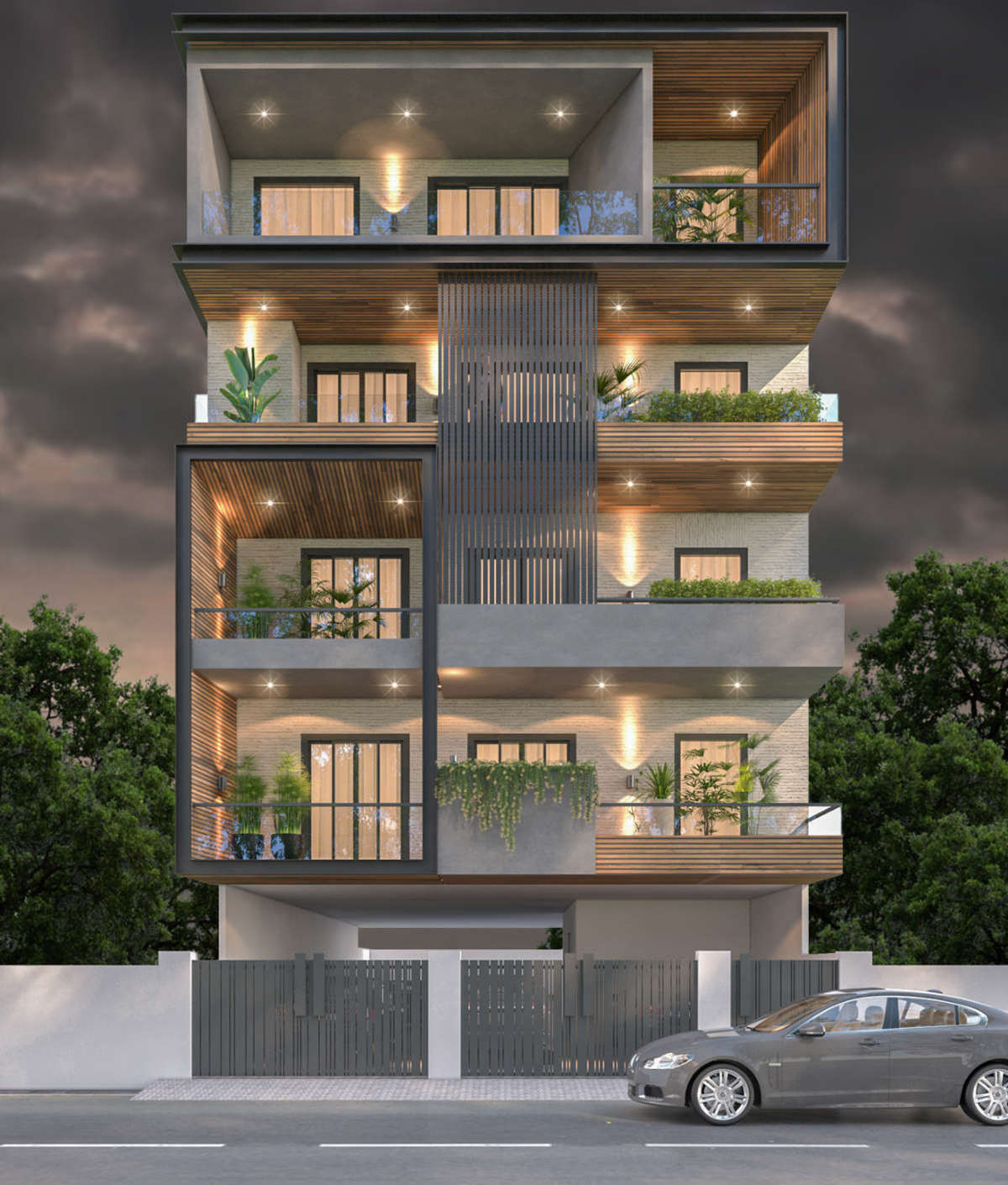 Exterior Designs by Civil Engineer Choudhary Faisal, Delhi | Kolo