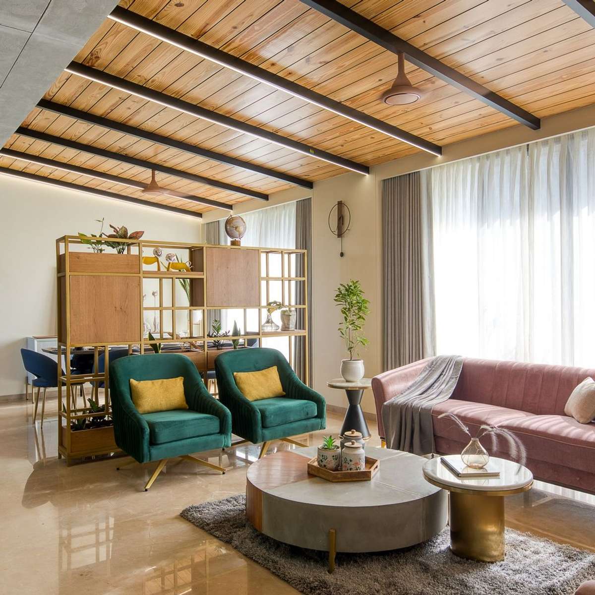 residential project  #LivingroomDesigns #KitchenCabinet #partitiondesign  #LivingRoomSofa